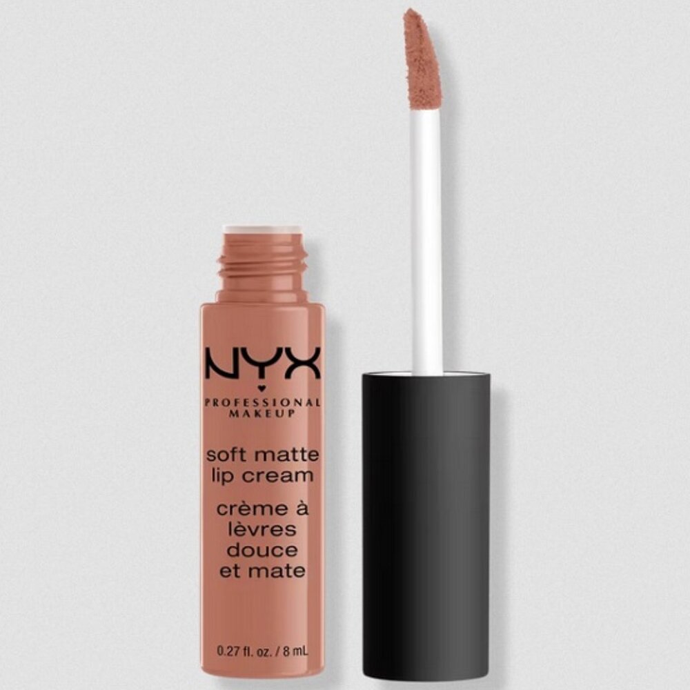 NYX Soft Matte Lip Cream Lightweight Liquid Lipstick Color: ABU DHABI**FULL SIZE